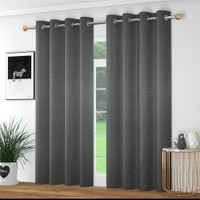 embo Pack of 2 Blackout Long Door Curtains