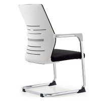 Kepler Brooks Yuvo Visitor Chair in White Colour