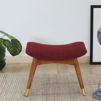 Zuno Seating Stool in Maroon Color