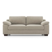 Esquel Essential 3 Seater Fabric Sofa In Oyster Beige
