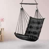 Swingzy Premium Hanging Swing Chair for Kids and Adults Black