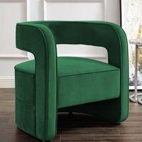 Jordy Accent Chair in Green Colour