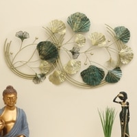 W-Hadley Abstract Metal Wall Decor in Multicolor Set of 1
