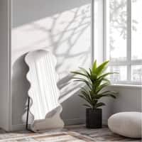 The Artment Rose Gold Meander Unbreakable Floor Mirror For Home (160 X 60 CM)