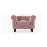 Winchester Essential 1 Seater Fabric Sofa In Desert Rose Colour