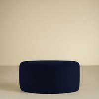 Serie O Ottoman in Navy Blue Colour