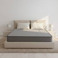 Sleepwell My Mattress Plush High-Resilience (HR) Foam Plush Firm High Density (HD) Foam Double Size (Thickness: 8 Inches, Dimensions: 72 X 48 Inches)