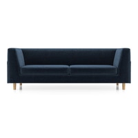 Rubik Premium 3 Seater Fabric Sofa in Cobalt Colour