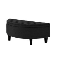 Replon 2 Ottoman with Storage Color in Green
