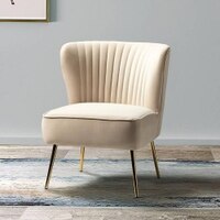 Fission Accent Chair in Grey Colour