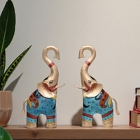 Myron Metal Showpiece in Multicolor