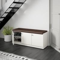 Optima Shoe Rack in Frosty White Finish
