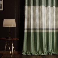 Stoa Paris Satin Window Curtain, 70% Blackout Curtains,   Privacy Lining, Pack of 1, Versailles - Majestic Meadow