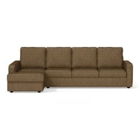 Apollo Sofa (Colour : Dune, Cushion : Soft, Back Type : High Back, Seating Capacity : Left Aligned 3 Seater + Left Aligned Chaise)