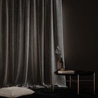 Stoa Paris Velvet Curtains for Window, Premium Dim-Out Curtain for Pack of 1, Date Night - Midnight Muse