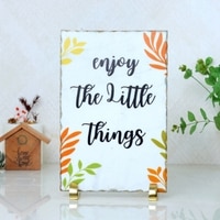 Enjoy The Little Things Showpieces