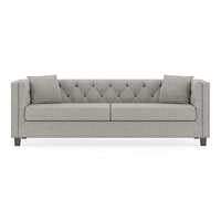 Windsor Essential 3 Seater Fabric Sofa in Vapour Grey Colour