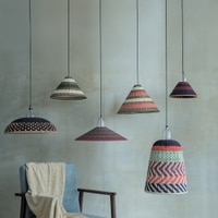 Japon Peach Handcrafted Hanging Lamp