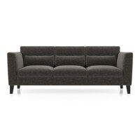Lewis 3 Seater Fabric Sofa in Smoke Colour