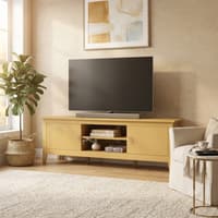 Wynmist 150cm TV Unit Rattan Yellow