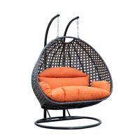 Astrid Metal Swing in Black Color - with Stand