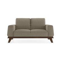 Granada Premium 2 Seater Fabric Sofa in Mist Brown Colour