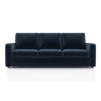 Apollo Sofa Set (Colour : Cobalt, Cushion : Hard, Back Type : Regular, Seater : 3+2+1)