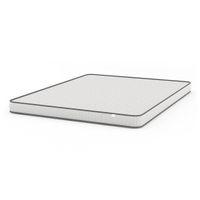 SimplyWud Essential Queen Size Mattress White & Grey (Mattress Thickness : 4 Inches, Mattress Dimensions : 78 x 60 in)