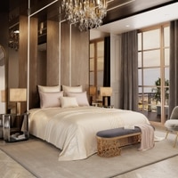 Stoa Paris Super King Bedsheet  Bedsheet, Tapioca Champagne