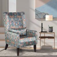 Clementine Accent Chair - Blue (Colour : blue)