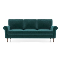 Oxford Sofa (Colour : Malibu, Cushion : Soft, Seater : 3+2+1)