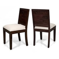 Oribi  Solid Wood Dining Chair in Teak Finish - Set of 2
