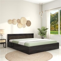 Kuruma King Size Bed Wenge Finish