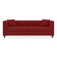Windsor Sofa Set (Colour: Salsa Red, Seater: 3+2+1)