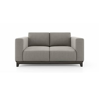 Taarkashi 2 Seater Fabric Sofa in Gainsboro Grey Colour
