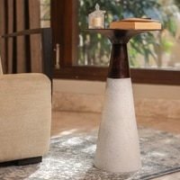 Ireka Homes Nova Wooden End Table