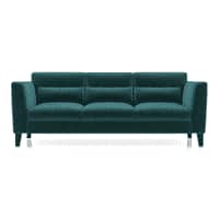 Lewis Sofa Set (Colour : Malibu, Cushion : Hard, Seater : 3+2+1)