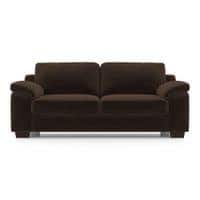 Esquel Premium 3 Seater Fabric Sofa in Dark Earth Colour