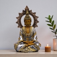 VEDAS Polyresin  Figurine in Multicolor