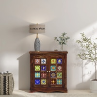 Sheesham Wood Sideboards In Provincial Teak Finish