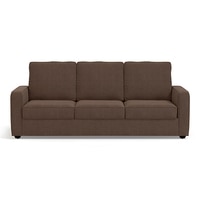 Apollo Compact Sofa Set (Colour : Daschund Brown, Cushion : Hard, Back Type : High Back, Seater : 3+2+1)