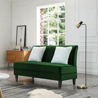 Seltos Fabric Sofa - Green