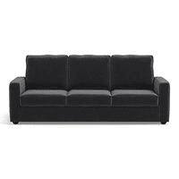 Apollo Compact Sofa Set (Colour : Pebble Grey, Cushion : Hard, Back Type : High Back, Seater : 3+2+1)