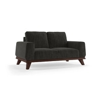 Granada Premium 2 Seater Fabric Sofa in Graphite Grey Colour