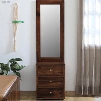Sheesham Wood Dresser in Provincial Teak Finish