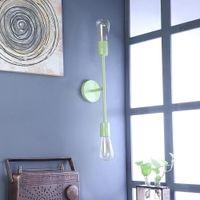 Filo Green Metal Wall Light