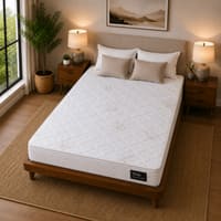 Gravity Hybrid Euro Top 5 Zoned Zero Partner Disturbance & 7 Layered Foam Pocket Spring Mattress (75 x 36 in, 6 Inches)