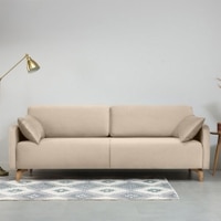 Roma Fabric Sofa (Cream)