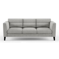 Lewis Sofa Set (Colour : Vapour Grey, Cushion : Hard, Seater : 3+2+1)