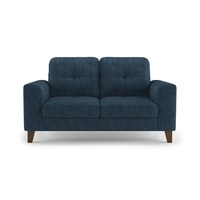 Verona Premium 2 Seater Fabric Sofa in Indigo Blue Colour